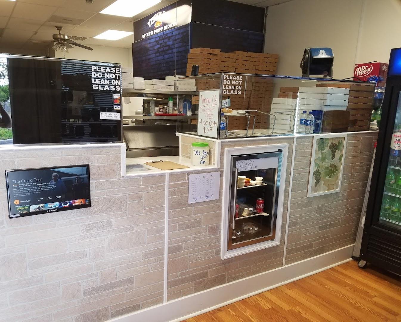 Vinny D's Pizza take out Menu image 1